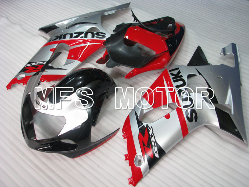 Suzuki GSXR1000 2000-2002 Injection ABS Fairing - Factory Style - Red Silver - MFS4315 - Fairings Kit