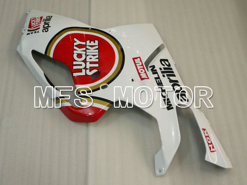 Aprilia RSV 1000 R 2004-2009 ABS Fairing - Lucky Strike - White Red - MFS4331 - Fairings Kit