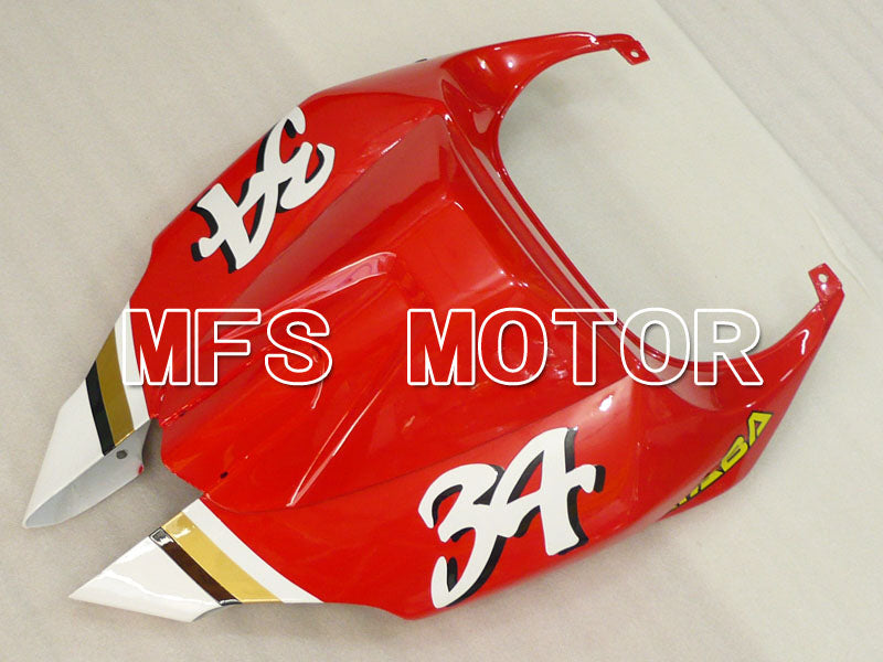 Aprilia RSV 1000 R 2004-2009 ABS Fairing - Lucky Strike - White Red - MFS4331 - Fairings Kit