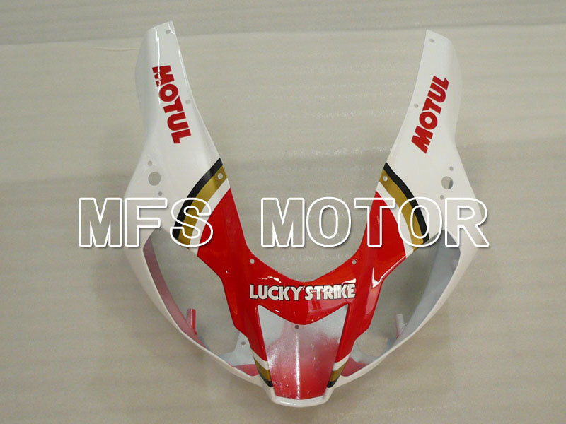 Aprilia RSV 1000 R 2004-2009 ABS Fairing - Lucky Strike - White Red - MFS4331 - Fairings Kit