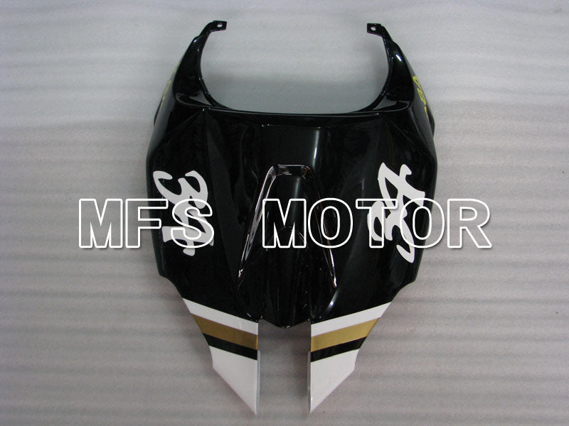Aprilia RSV 1000 R 2004-2009 ABS Fairing - Lucky Strike - White Black - MFS4333 - Fairings Kit