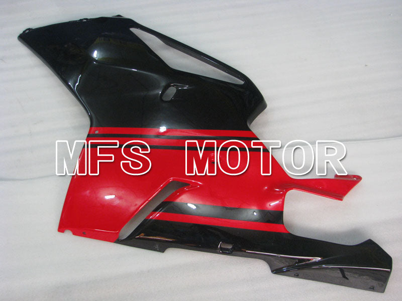 Aprilia RSV 1000 R 2004-2009 ABS Fairing - Factory Style - Black Red - MFS4338 - Fairings Kit