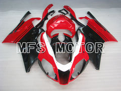 Aprilia RSV 1000 R 2004-2009 ABS Fairing - Factory Style - Black Red - MFS4338 - Fairings Kit