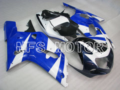 Suzuki GSXR1000 2000-2002 Injection ABS Fairing - Factory Style - Blue White - MFS4339 - Fairings Kit