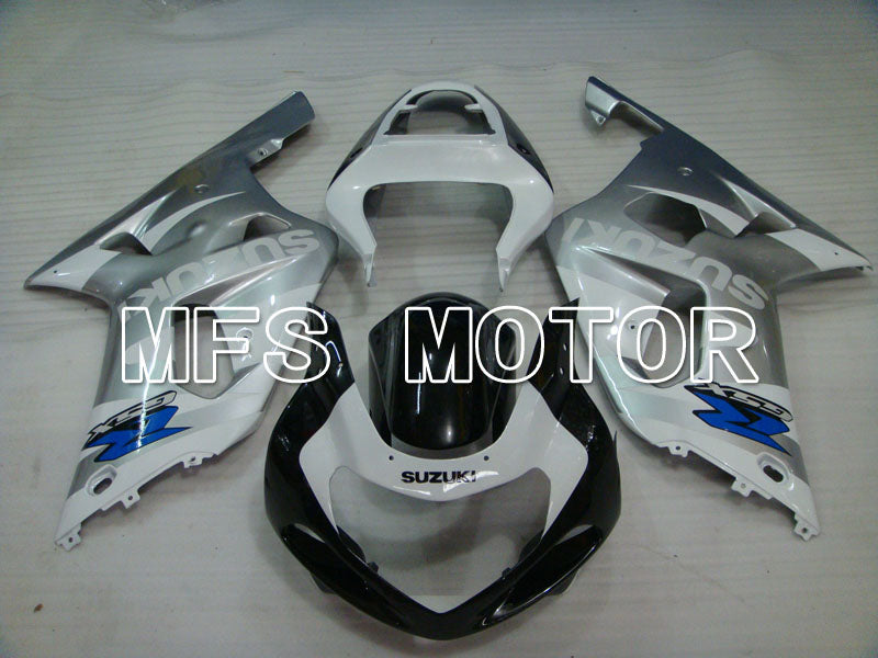 Suzuki GSXR1000 2000-2002 Injection ABS Fairing - Factory Style - White Silver - MFS4359 - Fairings Kit