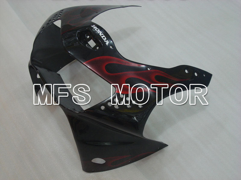 Honda CBR900RR 919 1998-1999 ABS Fairing - Flame - Red wine color Black - MFS4360 - Fairings Kit
