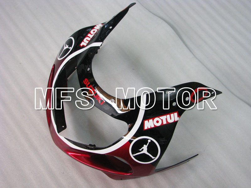 Suzuki GSXR1000 2000-2002 Injection ABS Fairing - Jordan - Black Red wine color - MFS4362 - Fairings Kit