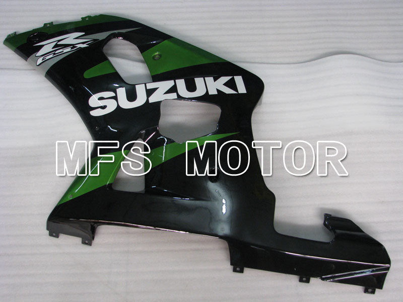 Suzuki GSXR1000 2000-2002 Injection ABS Fairing - Factory Style - Black Green - MFS4366 - Fairings Kit