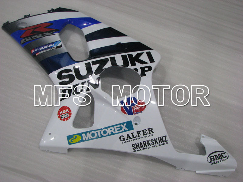 Suzuki GSXR1000 2000-2002 Injection ABS Fairing - DUNLOP - Blue White - MFS4378 - Fairings Kit