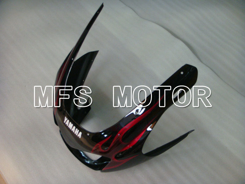 Yamaha YZF1000R 1997-2007 ABS Fairing - Flame- Black Red - MFS4381 - Fairings Kit