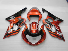 Suzuki GSXR1000 2000-2002 Injection ABS Fairing - Factory Style - Orange Black - MFS4392 - Fairings Kit