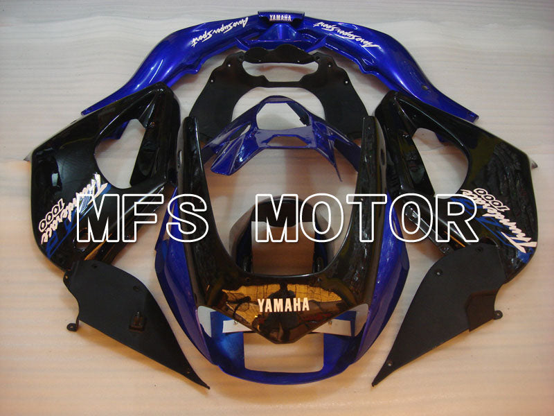 Yamaha YZF1000R 1997-2007 ABS Fairing - Factory Style - Black Blue - MFS4400 - Fairings Kit
