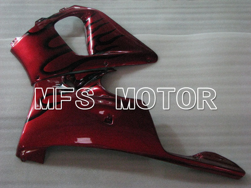 Honda CBR900RR 919 1998-1999 ABS Fairing - Flame - Red wine color Black - MFS4405 - Fairings Kit