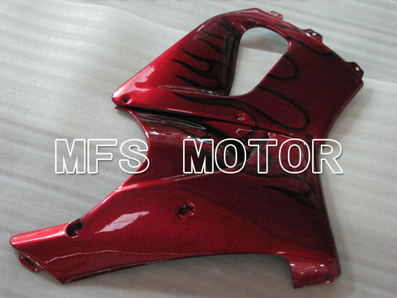 Honda CBR900RR 919 1998-1999 ABS Fairing - Flame - Red wine color Black - MFS4405 - Fairings Kit