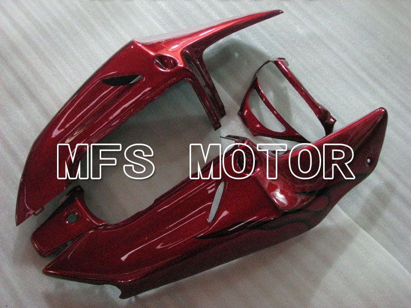 Honda CBR900RR 919 1998-1999 ABS Fairing - Flame - Red wine color Black - MFS4405 - Fairings Kit