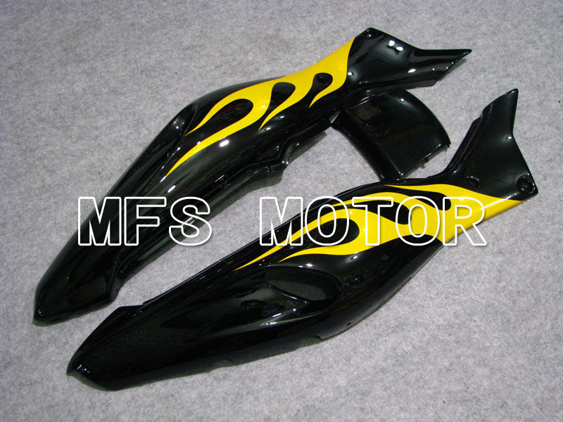 Yamaha YZF1000R 1997-2007 ABS Fairing - Flame - Black Yellow - MFS4420 - Fairings Kit