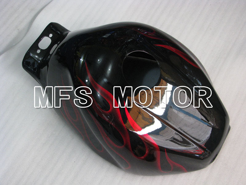 Yamaha YZF-600R 1997-2007 Injection ABS Fairing - Flame - Red wine color White - MFS4462 - Fairings Kit