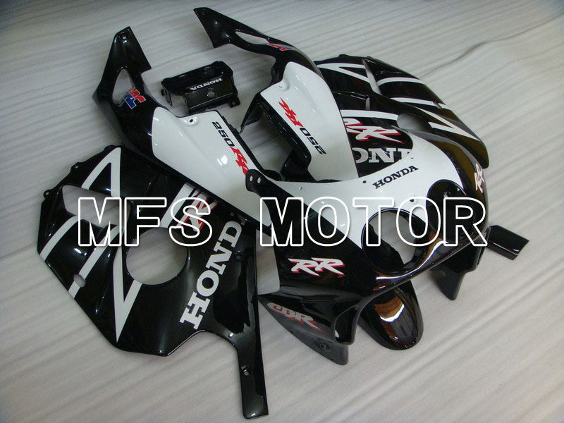 HONDA CBR 250RR MC22 1990-1998 Injection ABS Fairing - Fireblade - Black White - MFS4558 - Fairings Kit