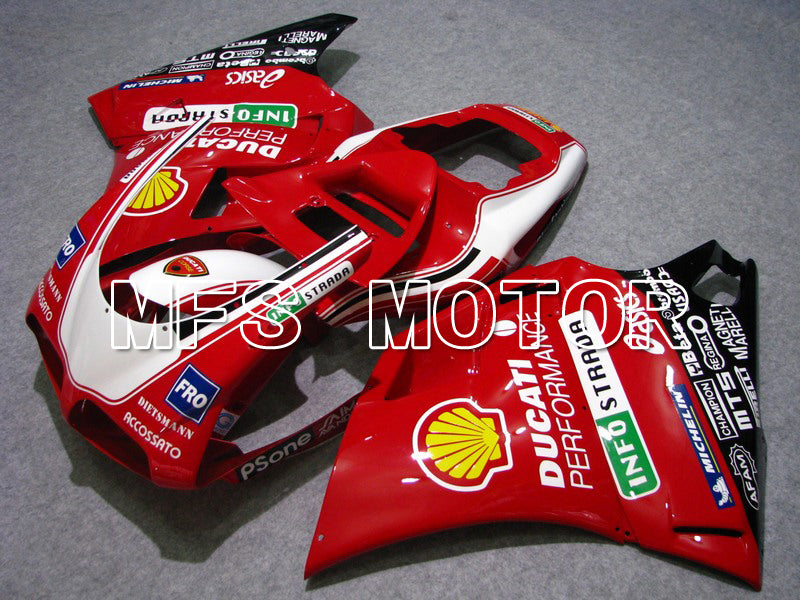 Ducati 748 / 998 / 996 1994-2002 Injection ABS Fairing - INFO STRADA - Red - MFS4562 - Fairings Kit