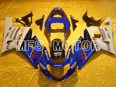 Suzuki GSXR600 2001-2003 Injection ABS Fairing - MOTUL - White Blue - MFS4567 - Fairings Kit