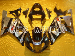Suzuki GSXR600 2001-2003 Injection ABS Fairing - Factory Style - Black Silver - MFS4585 - Fairings Kit