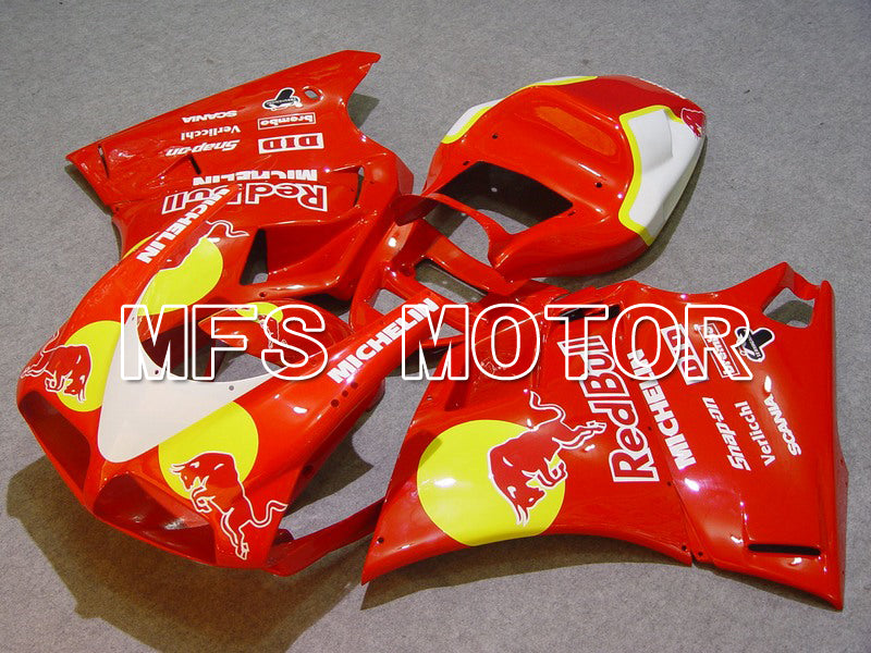 Ducati 748 / 998 / 996 1994-2002 Injection ABS Fairing - Red Bull - Red - MFS4617 - Fairings Kit