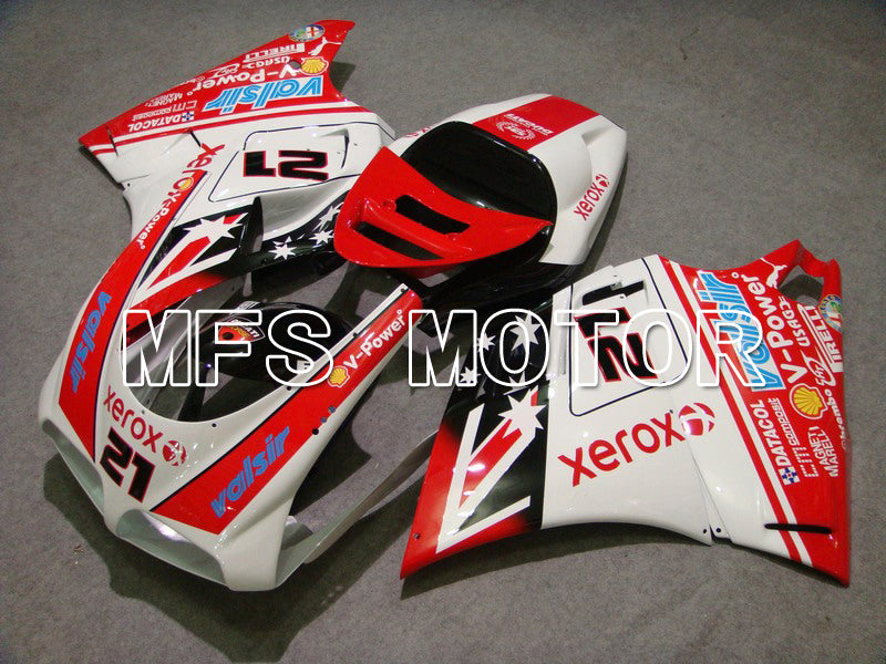 Ducati 748 / 998 / 996 1994-2002 Injection ABS Fairing - Xerox - Red White - MFS4623 - Fairings Kit