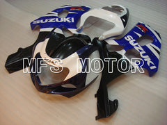 Suzuki GSXR600 2001-2003 Injection ABS Fairing - Factory Style - Black Wihte Blue - MFS4640 - Fairings Kit