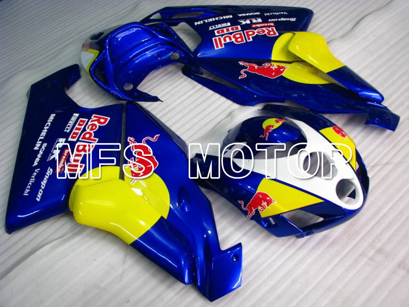 Ducati 749 / 999 2003-2004 Injection ABS Fairing - Red Bull - Blue - MFS4654 - Fairings Kit