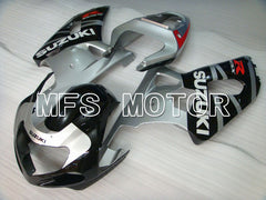 Suzuki GSXR750 2000-2003 Injection ABS Fairing - Factory Style - Black Silver - MFS7064 - Fairings Kit