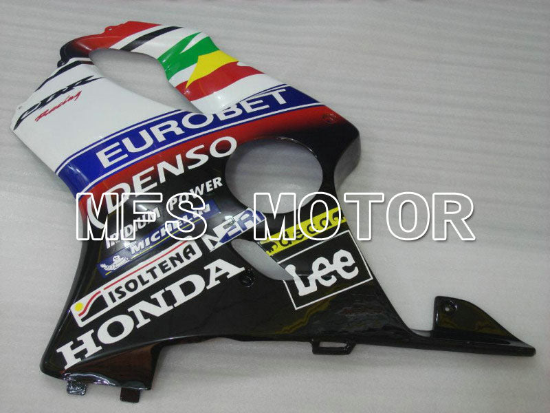 Honda CBR600 F4i 2001-2003 Injection ABS Fairing - Lee - Black White - MFS4687 - Fairings Kit