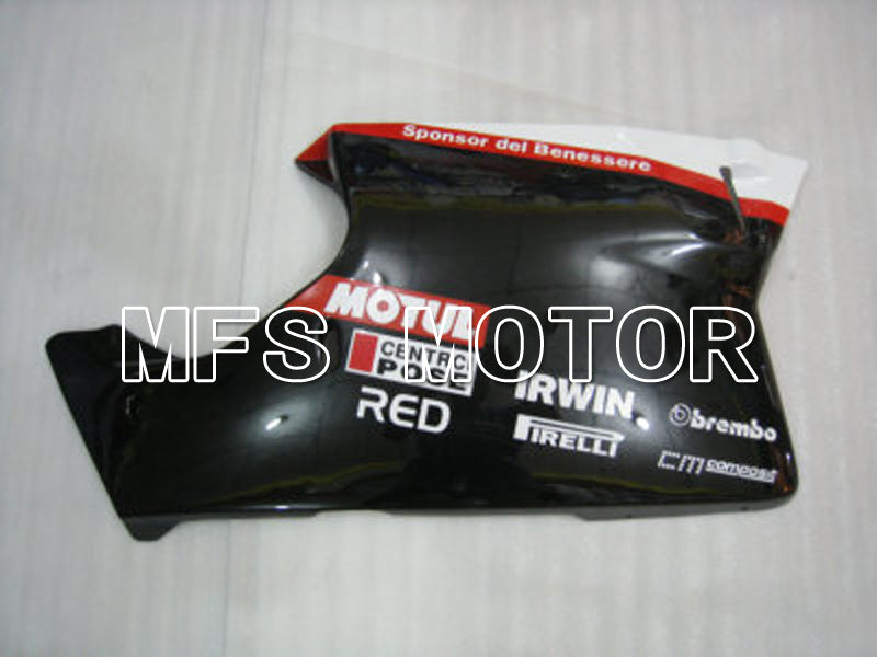 Ducati 749 / 999 2005-2006 Injection ABS Fairing - Sterilgarda - Black White - MFS4713 - Fairings Kit