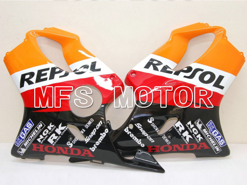 Honda CBR600 F4i 2001-2003 Injection ABS Fairing - Repsol - Black Orange Red - MFS4733 - Fairings Kit