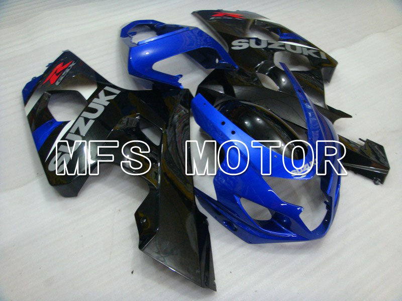 Suzuki GSXR600 GSXR750 2004-2005 Injection ABS Fairing - Factory Style - Black Blue - MFS4762 - Fairings Kit