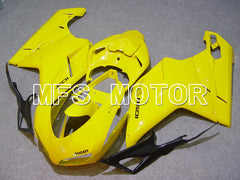 Ducati 848 / 1098 / 1198 2007-2011 Injection ABS Fairing - Factory Style - Yellow - MFS4763 - Fairings Kit