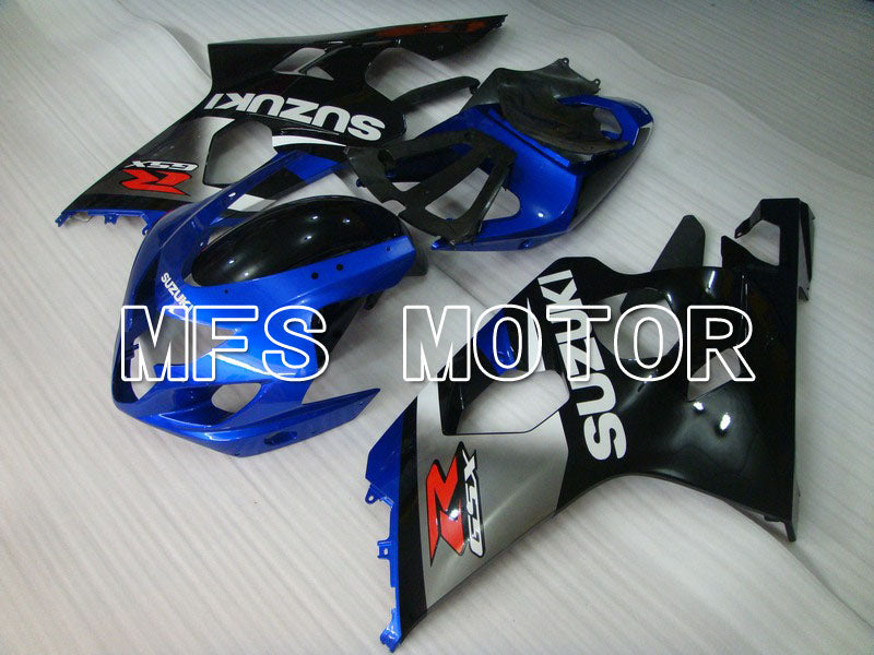 Suzuki GSXR600 GSXR750 2004-2005 Injection ABS Fairing - Factory - Black Blue Silver - MFS4812 - Fairings Kit