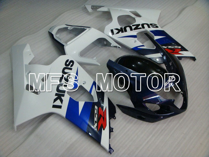 Suzuki GSXR600 GSXR750 2004-2005 Injection ABS Fairing - Factory Style - Blue White - MFS4818 - Fairings Kit