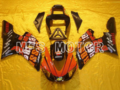 Yamaha YZF-R1 2000-2001 Injection ABS Fairing - Rossi - Black Orange - MFS4885 - Fairings Kit