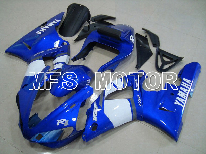 Yamaha YZF-R1 2000-2001 Injection ABS Fairing - Factory Style - Blue White - MFS4888 - Fairings Kit