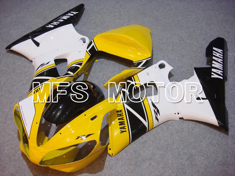 Yamaha YZF-R1 2000-2001 Injection ABS Fairing - Factory Style - Yellow White - MFS4906 - Fairings Kit