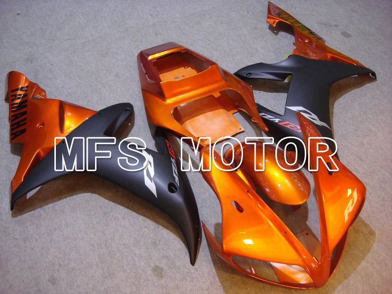 Yamaha YZF-R1 2002-2003 Injection ABS Fairing - Factory Style - Black Orange - MFS4930 - Fairings Kit