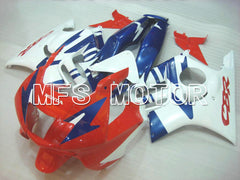 Honda CBR600 F3 1997-1998 Injection ABS Fairing - Factory Style - Blue Red White - MFS4944 - Fairings Kit