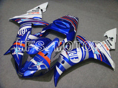 Yamaha YZF-R1 2002-2003 Injection ABS Fairing - FIAT - Blue White - MFS4952 - Fairings Kit