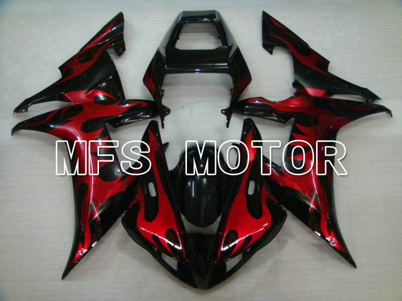Yamaha YZF-R1 2002-2003 Injection ABS Fairing - Others - Black Red - MFS4957 - Fairings Kit