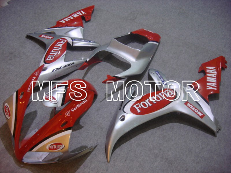 Yamaha YZF-R1 2002-2003 Injection ABS Fairing - Fortuna - Red Silver - MFS4965 - Fairings Kit