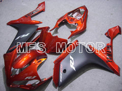 Yamaha YZF-R1 2007-2008 Injection ABS Fairing - Factory Style - Black Orange - MFS5072 - Fairings Kit