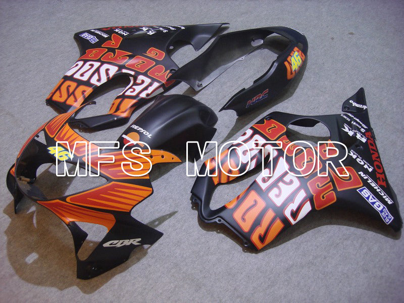 Honda CBR600 F4 1999-2000 Injection ABS Fairing - Rossi - Black Orange - MFS5128 - Fairings Kit