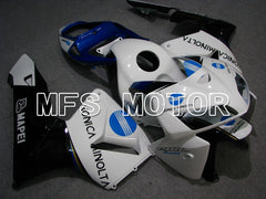 Honda CBR600RR 2005-2006 Injection ABS Fairing - Konica Minolta - Black White Blue - MFS5445 - Fairings Kit