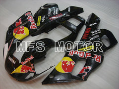 Yamaha YZF-R6 1998-2002 Injection ABS Fairing - Red Bull - Black - MFS5467 - Fairings Kit