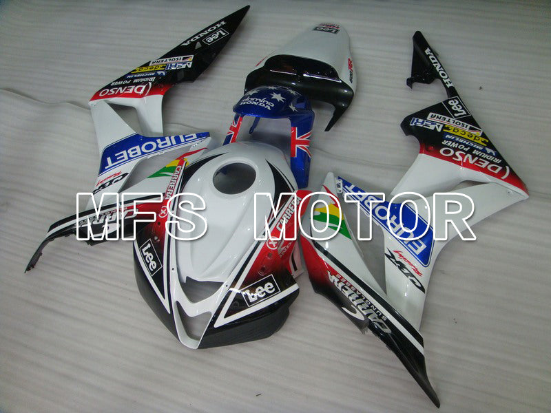Honda CBR600RR 2007-2008 Injection ABS Fairing - Eurobet - Black White Red - MFS5664 - Fairings Kit